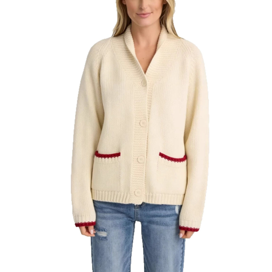 Cardigan pour femmes avec motif de crabe créatif Levoire