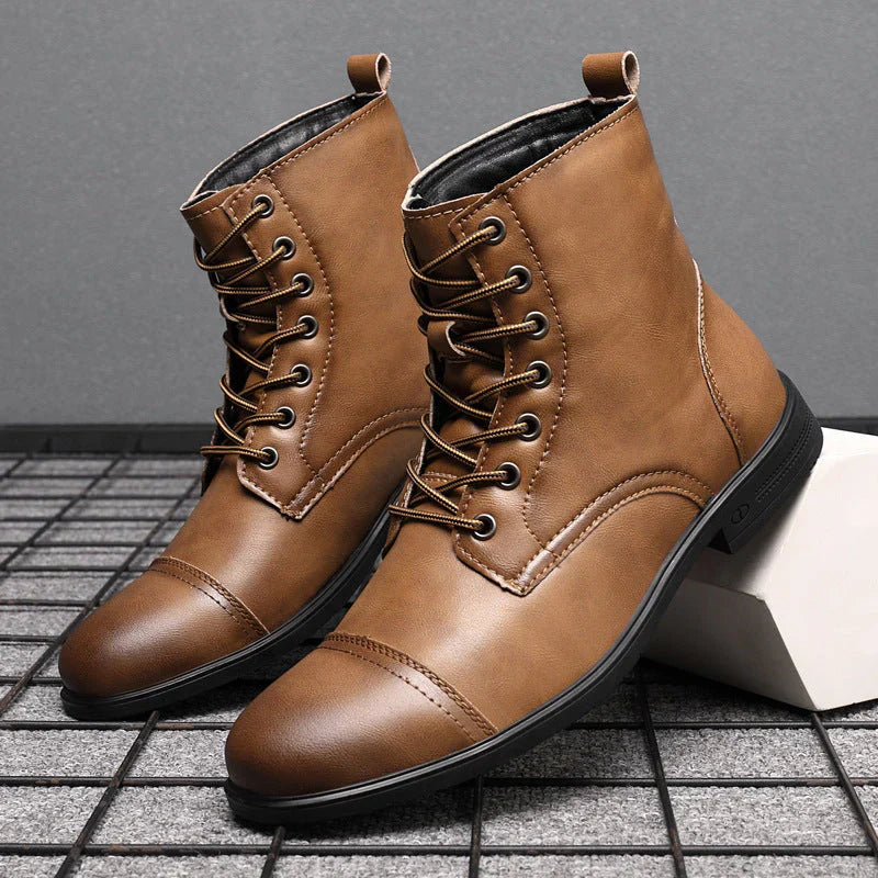 Levoire | Bottes En Cuir De Haute Qualité Pour Les Modeux Couleur safran