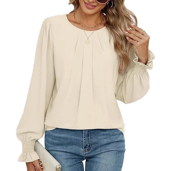 Blouse élégante pour dames avec manches bouffantes Levoire