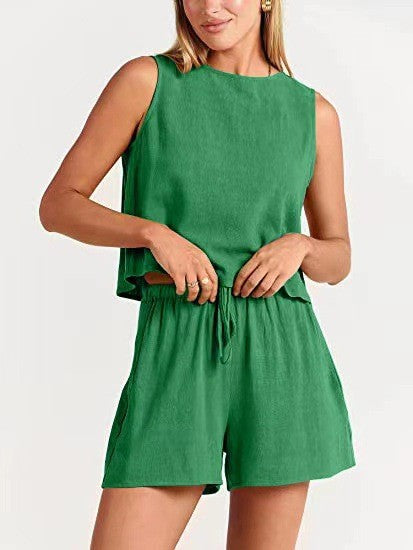 Ensemble de loisirs deux pièces pour femmes avec taille élastique Levoire