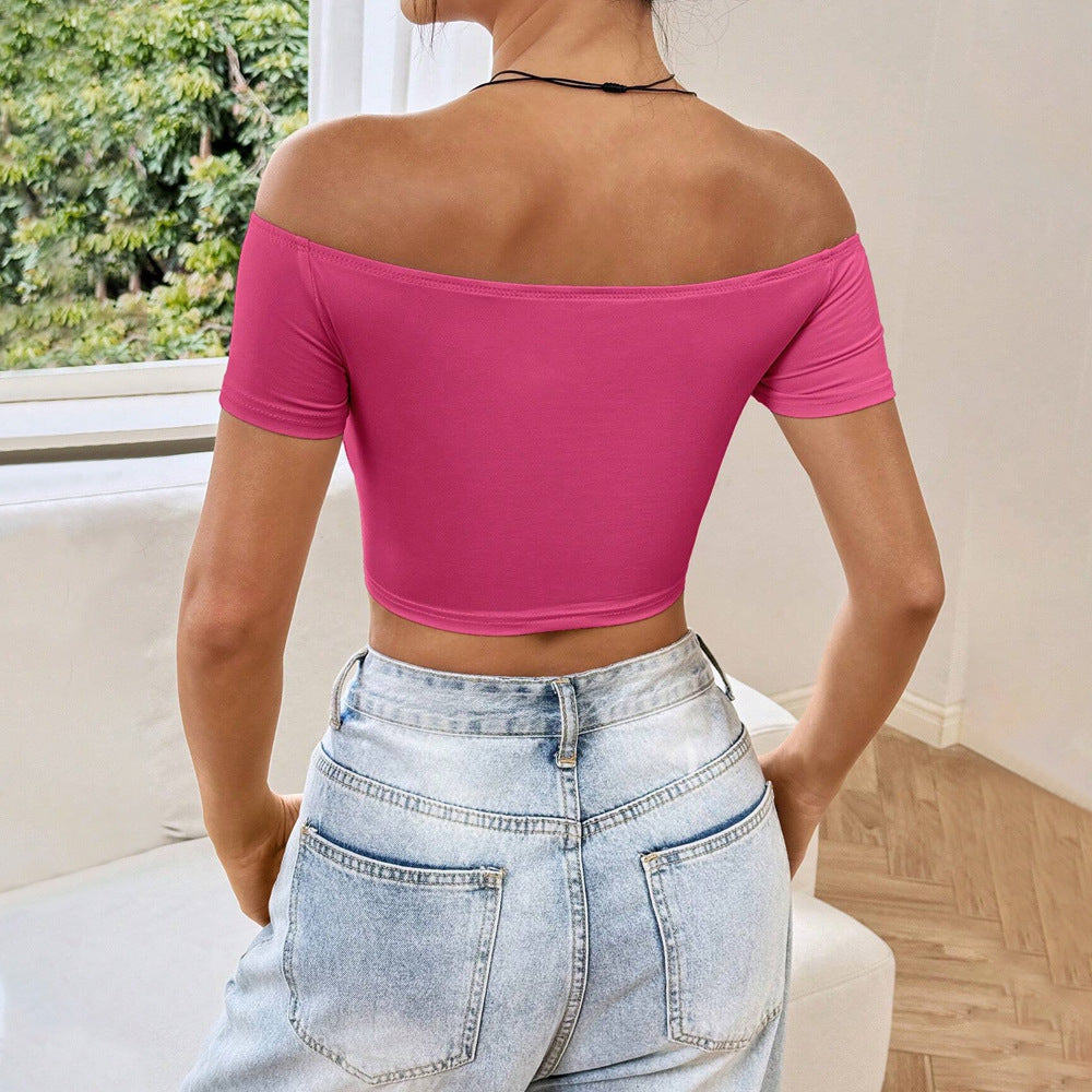 Chemise coupée femme à épaules dénudées Levoire