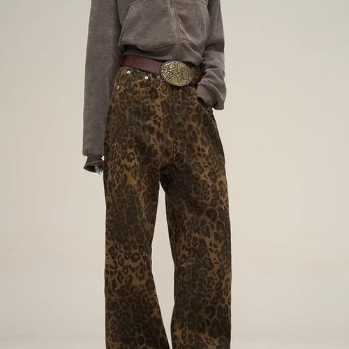Levoire | Imprimé Léopard Jeans