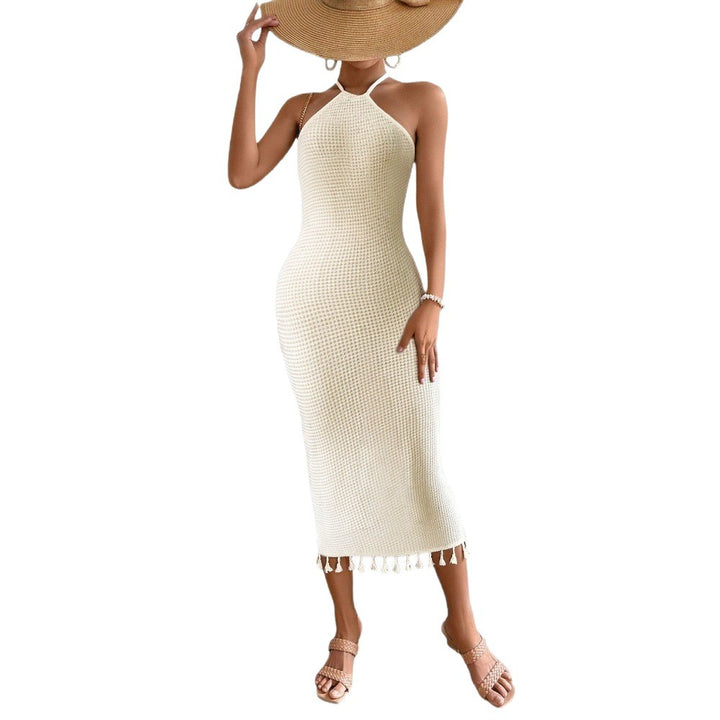 Robe en tricot pour femmes avec des bretelles ajustées Levoire