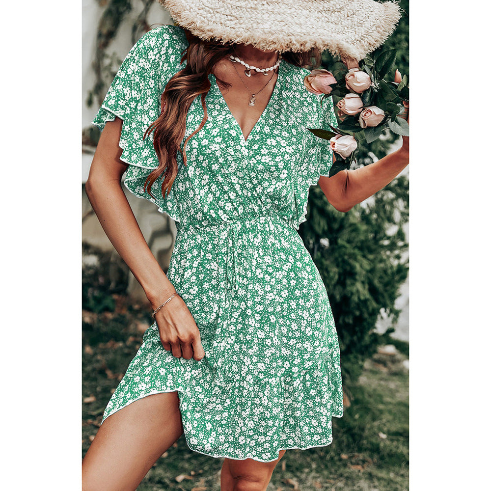 Robe à motifs floraux pour femmes Levoire