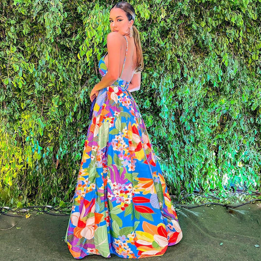 Levoire | Élégant Grande Robe Longue Sans Bretelles