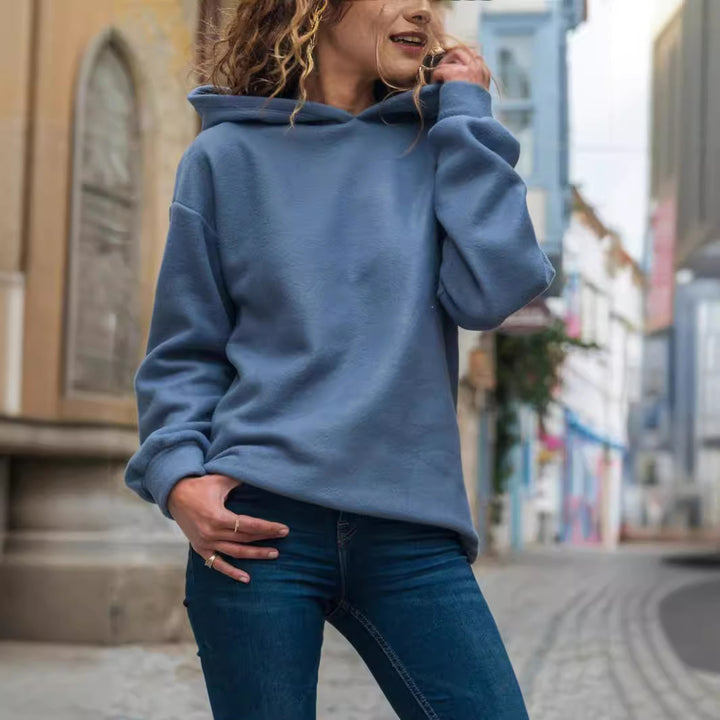 Sweat à capuche pour femmes en coton doux et respirant Levoire