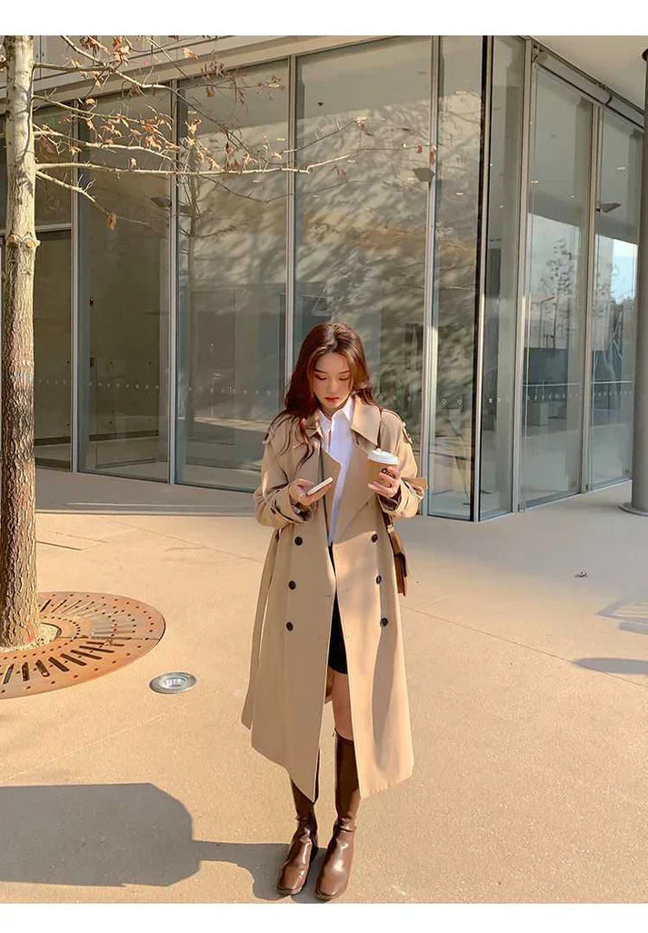 Levoire | Trench-Coat Avec Double Rangée De Boutons