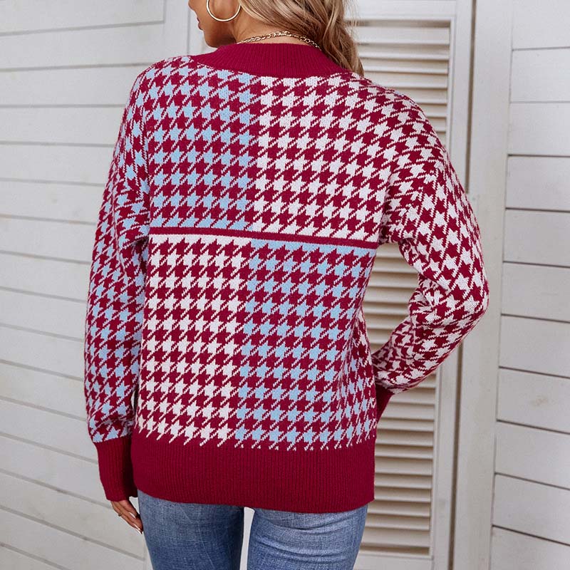 Levoire | Décontracté En Tricot Géométrique