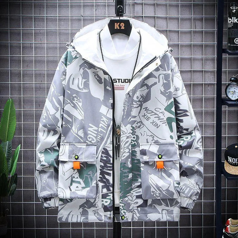 Levoire | Veste de loisir pour homme Grauw JK895