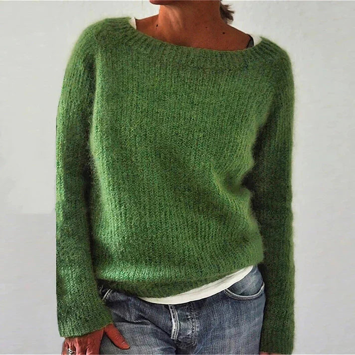 Levoire | Pull Classique Pour Femmes Vert