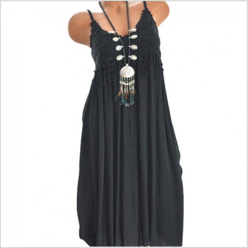Levoire | Robe en dentelle sensuelle noir