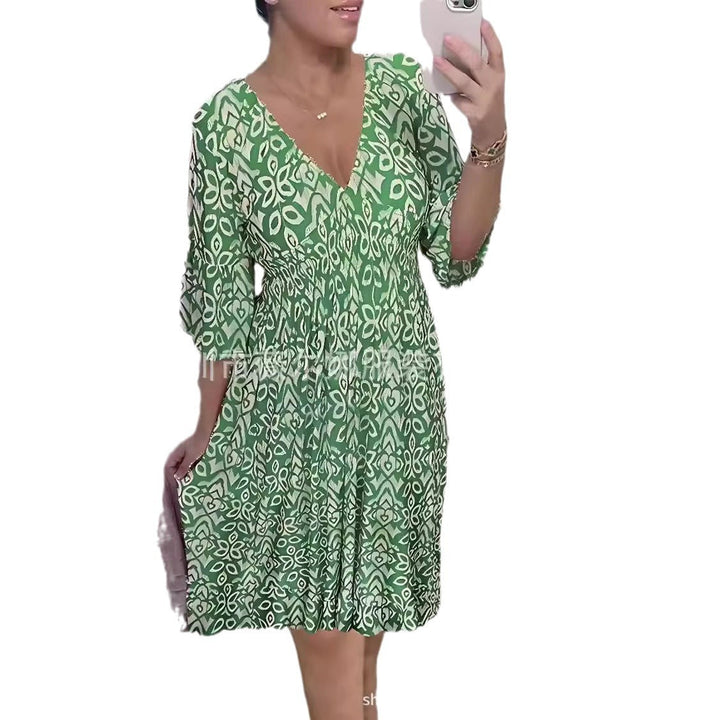 Levoire | Robe de plage à col montant détachable