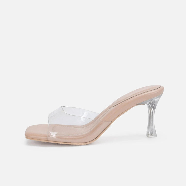 Levoire | Sandales à talons hauts transparentes