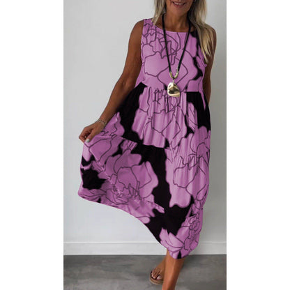 Levoire | Nœud papillon Mode Imprimé Sans manches Nœud papillon Rosa