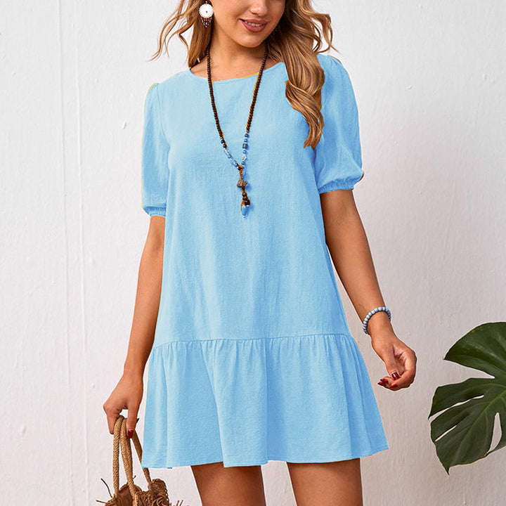 Levoire | Robe D'Été Décontractée Et Confortable Ciel bleu