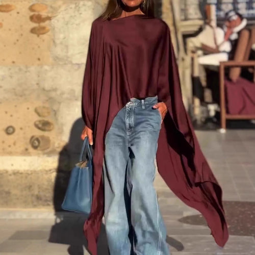 Haut surdimensionné tendance pour femmes avec une coupe fluide Levoire