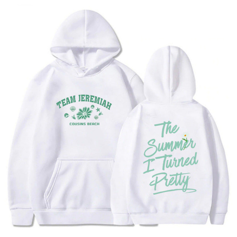 Sweat à capuche pour femmes avec imprimé floral et imprimé créatif Levoire