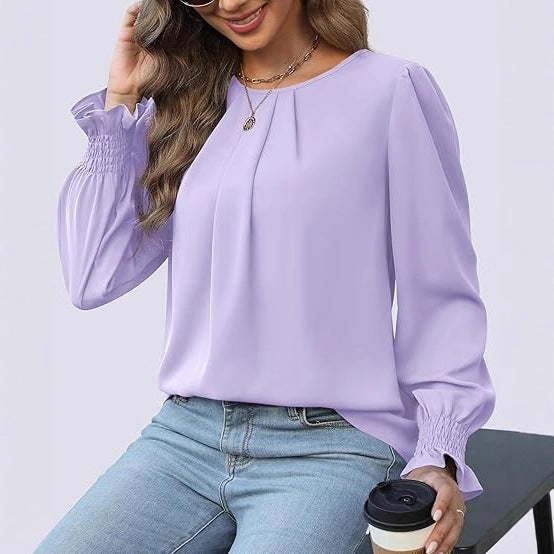 Blouse élégante pour dames avec manches bouffantes Levoire