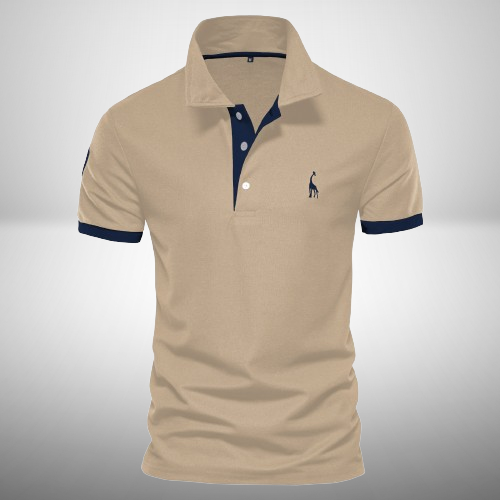 Levoire | Polo Élégant Khaki