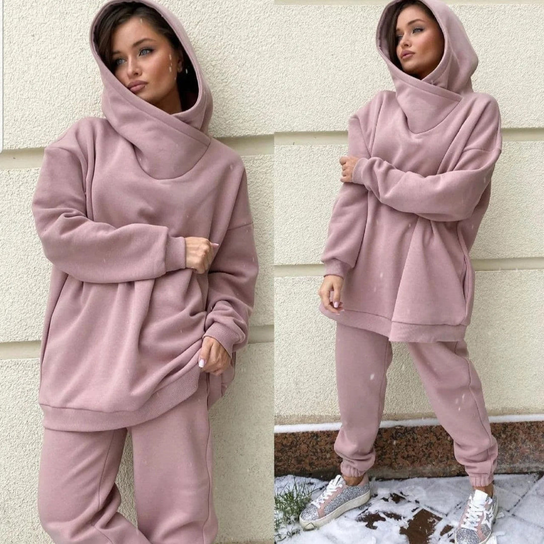 Levoire | Sweat-shirt à col rond - deux pièces Rosa