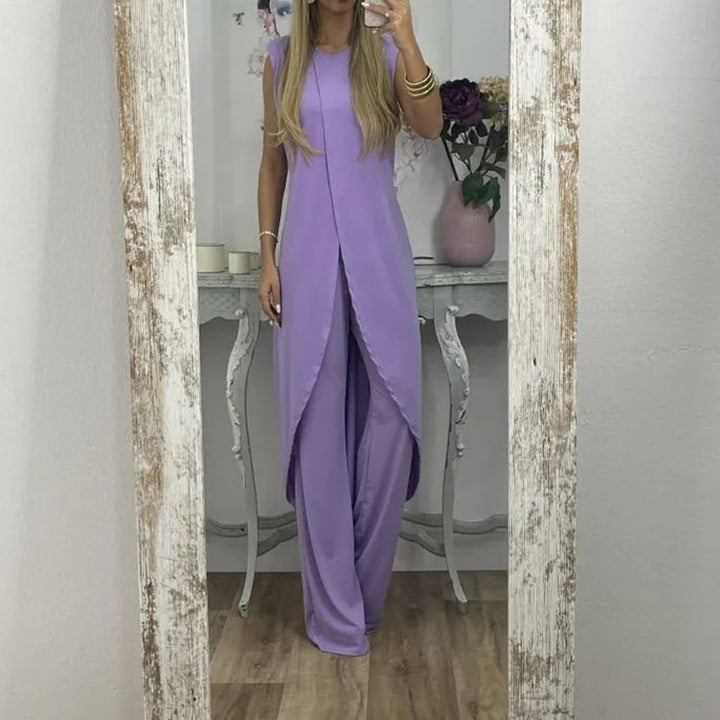 Levoire | Ensemble Élégant En Deux Pièces Avec Un Design Sophistiqué Lavande