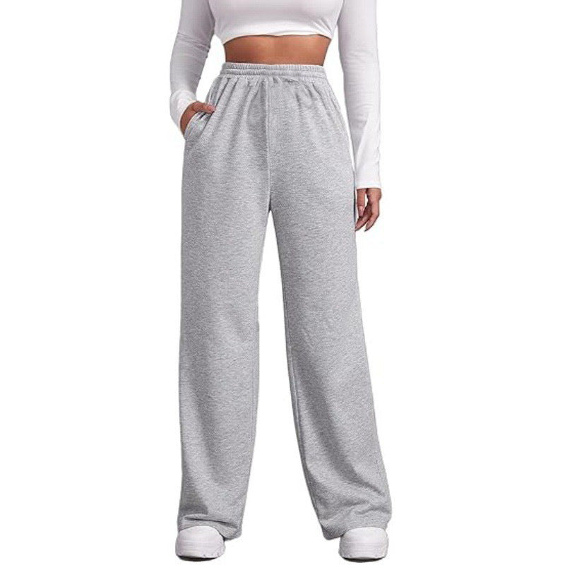Pantalon décontracté pour femmes avec taille élastique et coupe ample Levoire