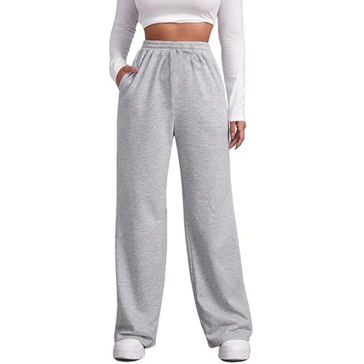 Pantalon décontracté pour femmes avec taille élastique et coupe ample Levoire