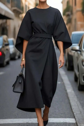 Levoire | Lgante Robe Avec Belt De Taille