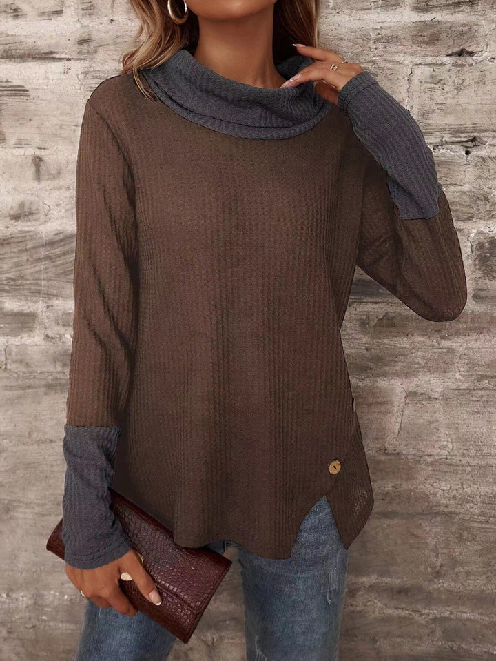 Levoire | Pull En Cachemire Élégant Hiver marron