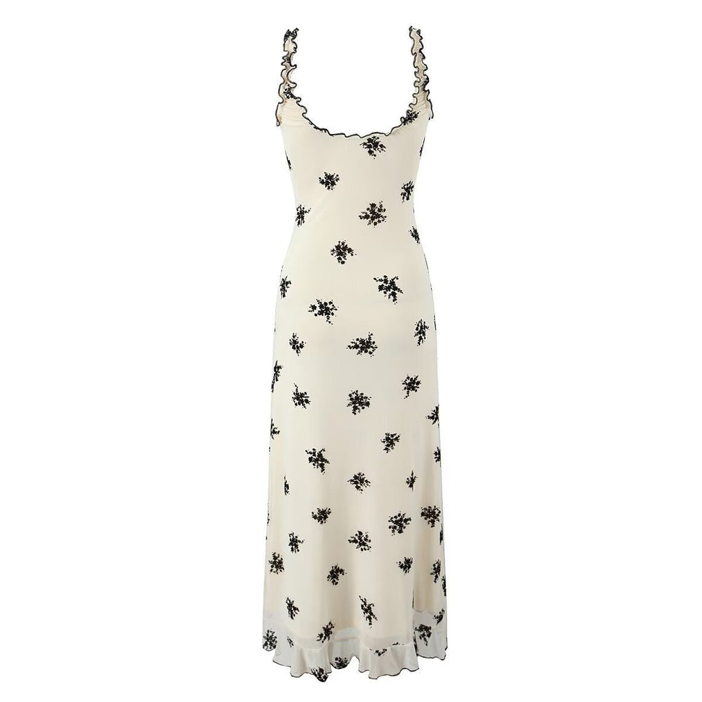 Levoire | Lörppä spaghetti-ruban-maxi-robe