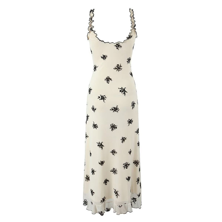 Levoire | Lörppä spaghetti-ruban-maxi-robe