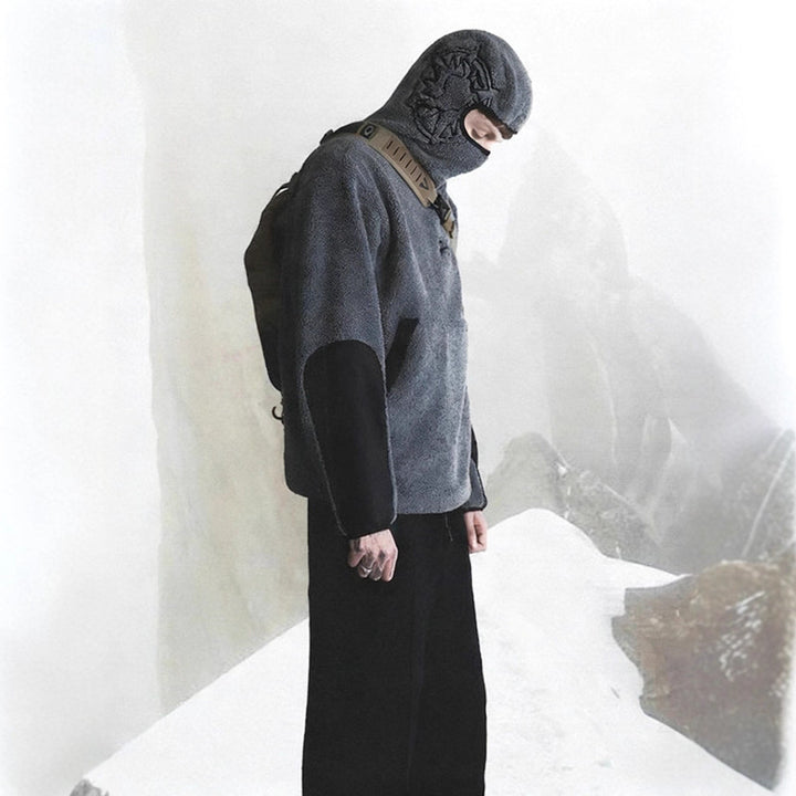 Veste en molleton confortable pour femmes avec col montant Levoire