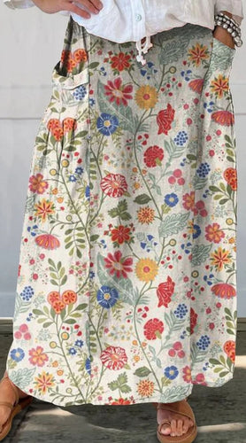 Levoire | Jupe Maxi Fleurs