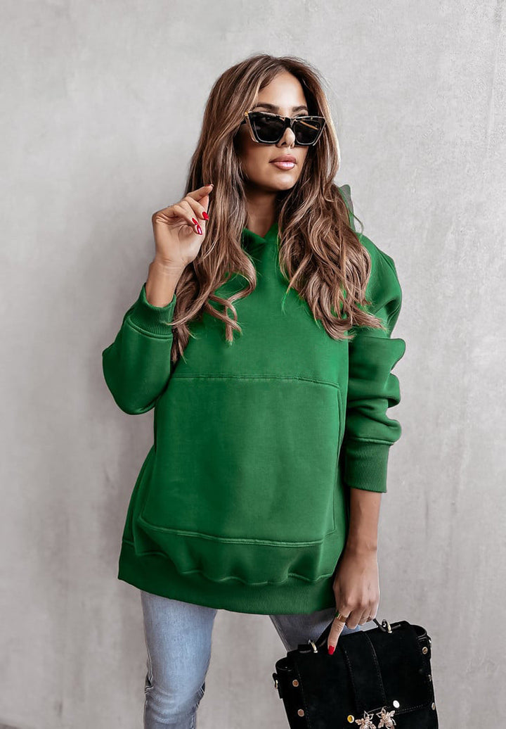 Levoire | Sweat à capuche polyvalent et confortable Vert