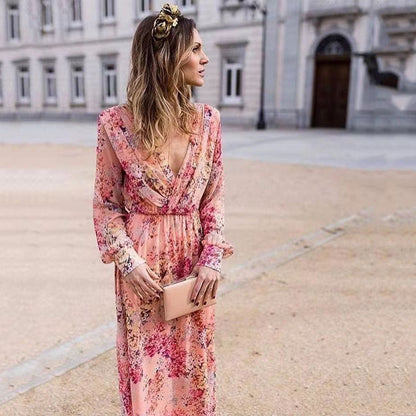 Levoire | Élégante Robe Flottante à Taille Marquée