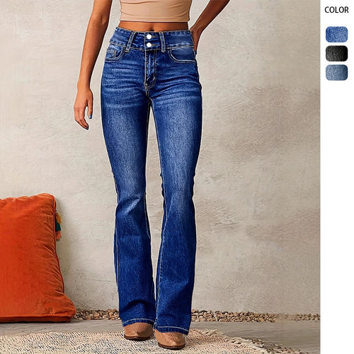 Jean bootcut taille haute femme Levoire