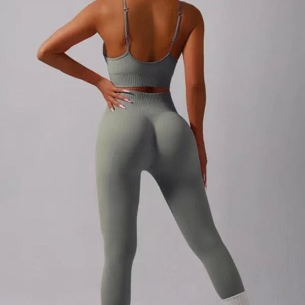 Levoire | Vêtements de sport pour femmes avec soutien-gorge Gris