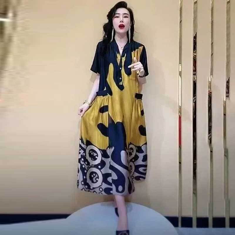 Levoire | Belle Robe Évasée Pour Femmes À Effet Minceur