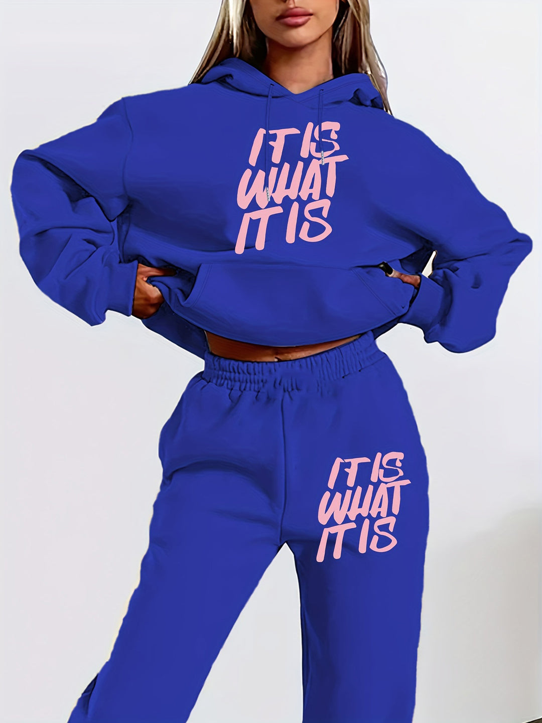 Ensemble de survêtement pour femmes avec impression élégante et coupe décontractée Levoire