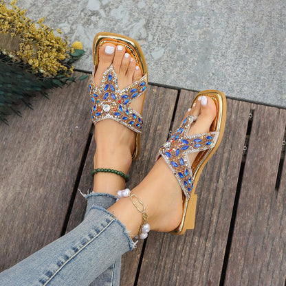 Levoire | Chaussons De Luxe En Cristal Pour Femmes