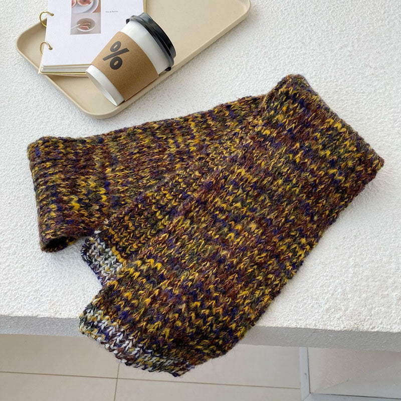 Levoire | Écharpe Tricotée Chaude Vintage