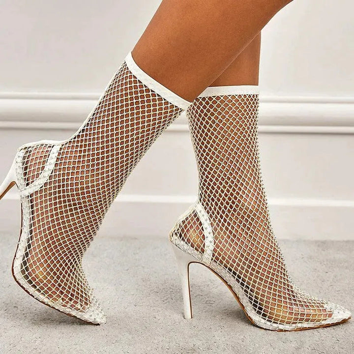 Levoire | Chaussures à Talon Stiletto pour Femmes Blanc