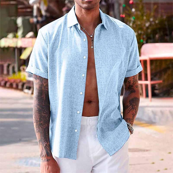 Levoire | Short Sleeve Button-Up Shirt