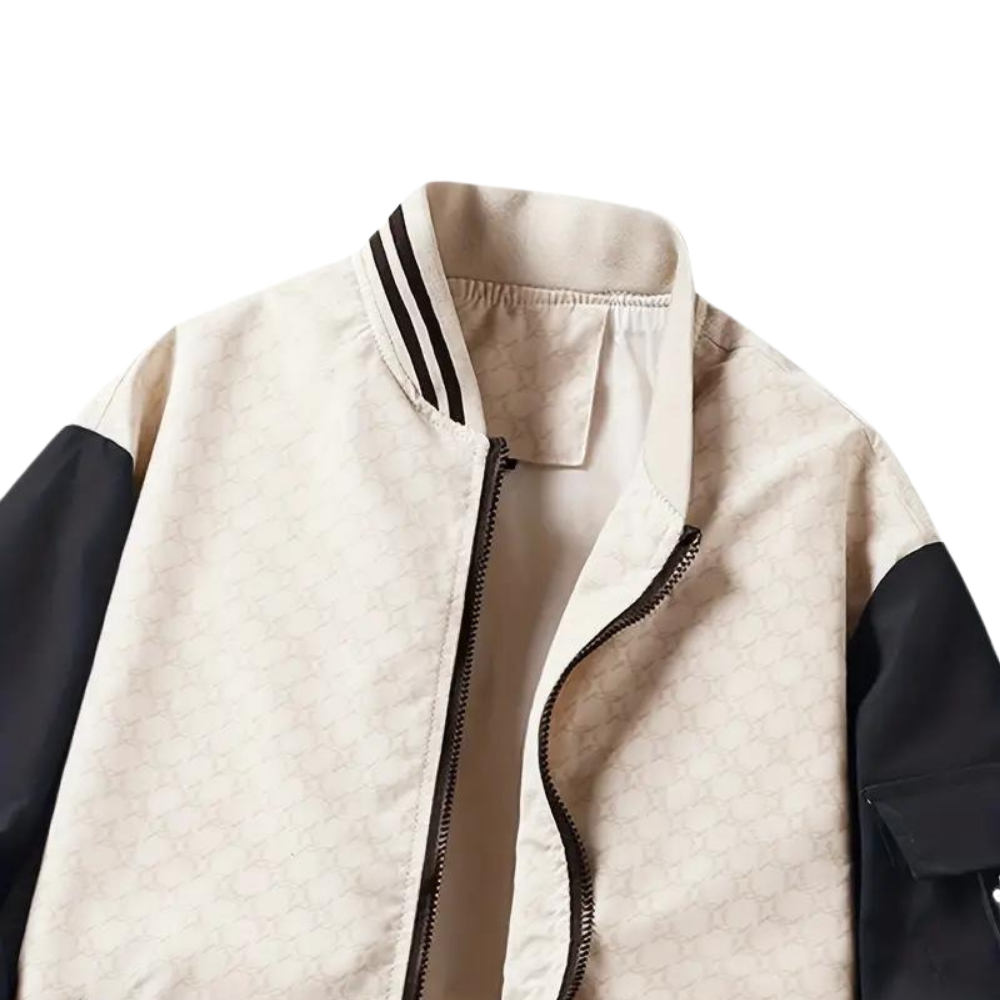 Levoire | Veste Bomber À Carreaux Pour Hommes