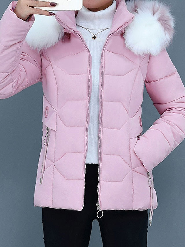 Levoire | Moderne Et Polyvalente Veste D'Hiver Rose
