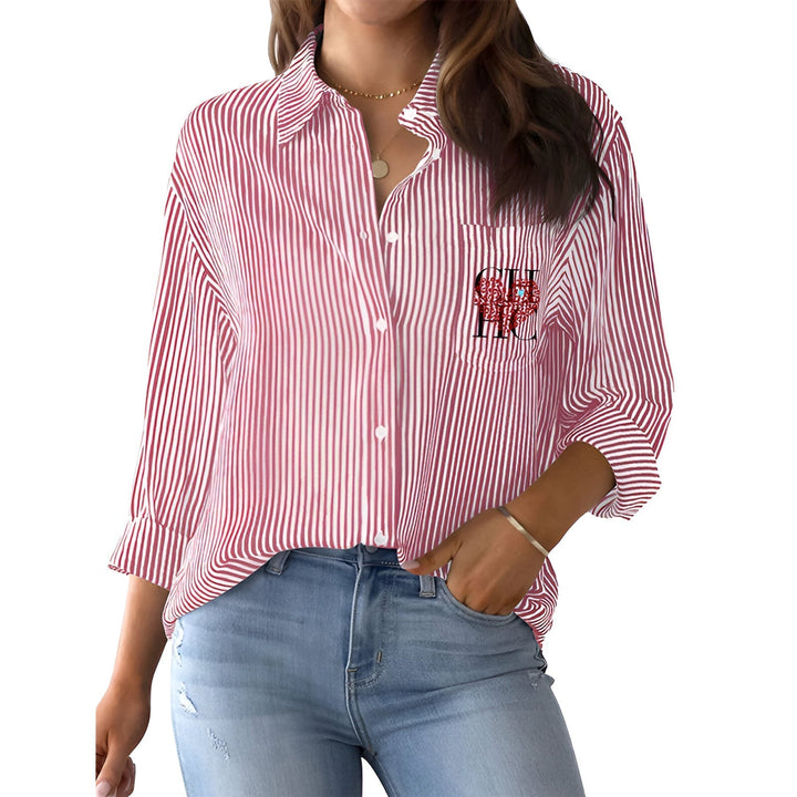 Levoire | Chemise Rayée À Manches Longues