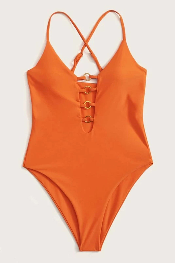 Levoire | Détail enchaîné une-pièce maillot de bain