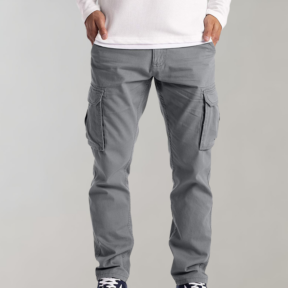Levoire | Pantalons Cargo Polyvalents Pour Hommes Gris clair