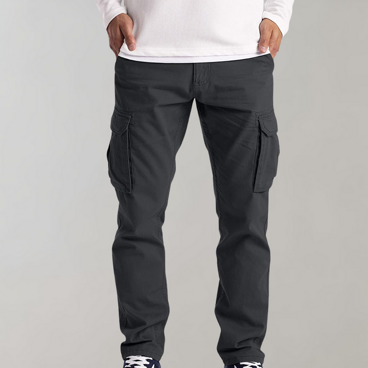 Levoire | Pantalons Cargo Polyvalents Pour Hommes Gris foncé