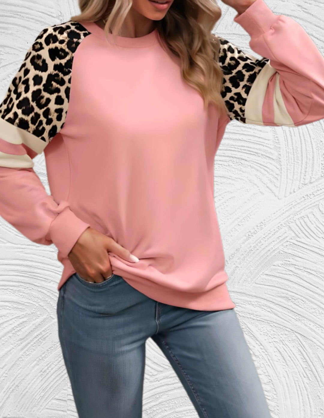 Levoire | Grande Taille Pull Avec Motif De Guépard